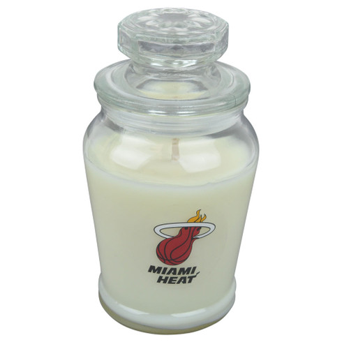 NBA Miami Heat Scented 3 Inch Glass Candle Basketball Gift Decorator Home  Office - Sinbad Sports Store