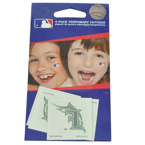 Tampa Bay Rays 4-Pack Temporary Tattoos