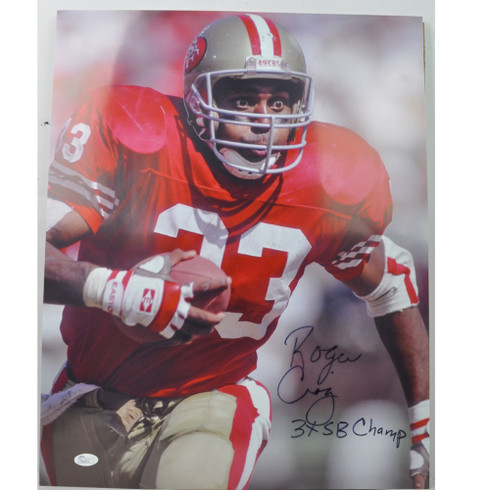 Roger Craig Signed Jersey Inscribed 1000/1000, 85 & 3X SB Champ  (Beckett)