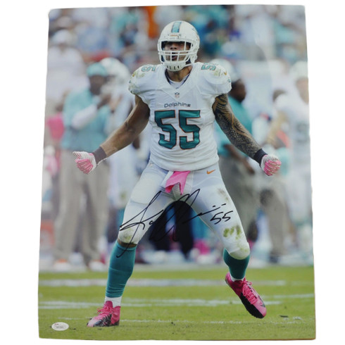 NFL Miami Dolphins Jerome Baker #55 8x10 Autograph Signed Photograph  Picture JSA