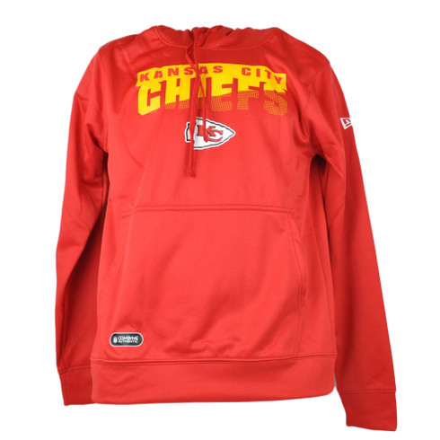 Kansas City Chiefs New Era Current Day Long Sleeve Hoodie T-Shirt