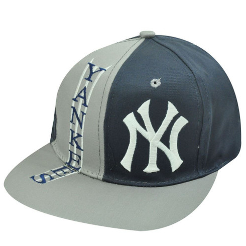 MLB NEW YORK YANKEES OLD SCHOOL SNAPBACK FLAT BILL HAT - Sinbad Sports Store