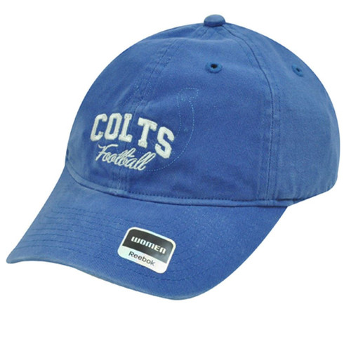 NFL Indianapolis Colts Gray Grey Black Jersey Cotton Womens Ladies Hat Cap  - Sinbad Sports Store