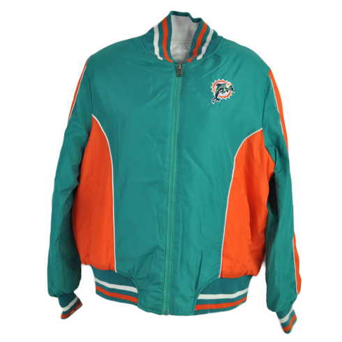 Wilsons Leather | Home Game Varsity Jacket | Miami Dolphins | Large | Starter