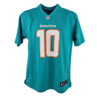 NFL Miami Dolphins Tyreek Hill #10 Teal Nike On Field Kids Youth Jersey Large