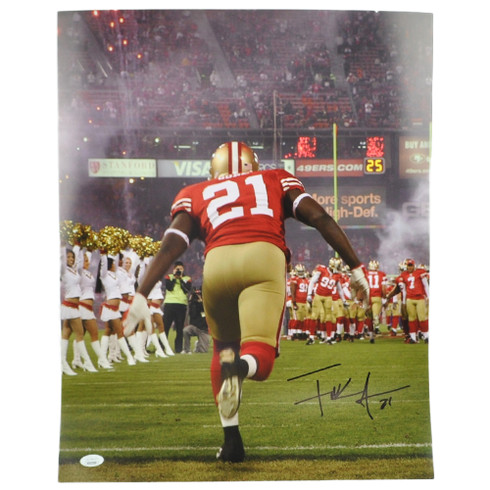 Casque Miniature Signé San Francisco 49ers - Joueur Frank Gore - Certifié JSA - Collector NFL