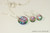 Sterling Silver Multicolored Crystal Necklace - Available with Matching Earrings and Other Metal Options