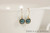 14K yellow gold filled wire wrapped iridescent Tahitian pearl drop earrings handmade by Jessica Luu Jewelry