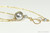 14K yellow gold filled wire wrapped silver pearl solitaire pendant on chain necklace handmade by Jessica Luu  Jewelry