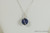 Sterling Silver Lapis Blue Earrings - Available with Matching Necklace and Other Metal Options