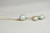 Rose Gold Pastel Blue Pearl Necklace - Available with Matching Earrings