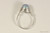 Sterling Silver Iridescent Light Blue Pearl Ring - Other Metal Options Available