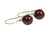 Sterling Silver Purple Pearl Earrings - Available with Matching Necklace and Other Metal Options