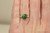 Rose Gold Malachite Gemstone Ring - More Metal Options Available