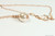 14K rose gold filled wire wrapped blush ivory pearl solitaire necklace handmade by Jessica Luu Jewelry