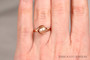 Rose Gold Beige Pearl Ring - Other Metal Options Available