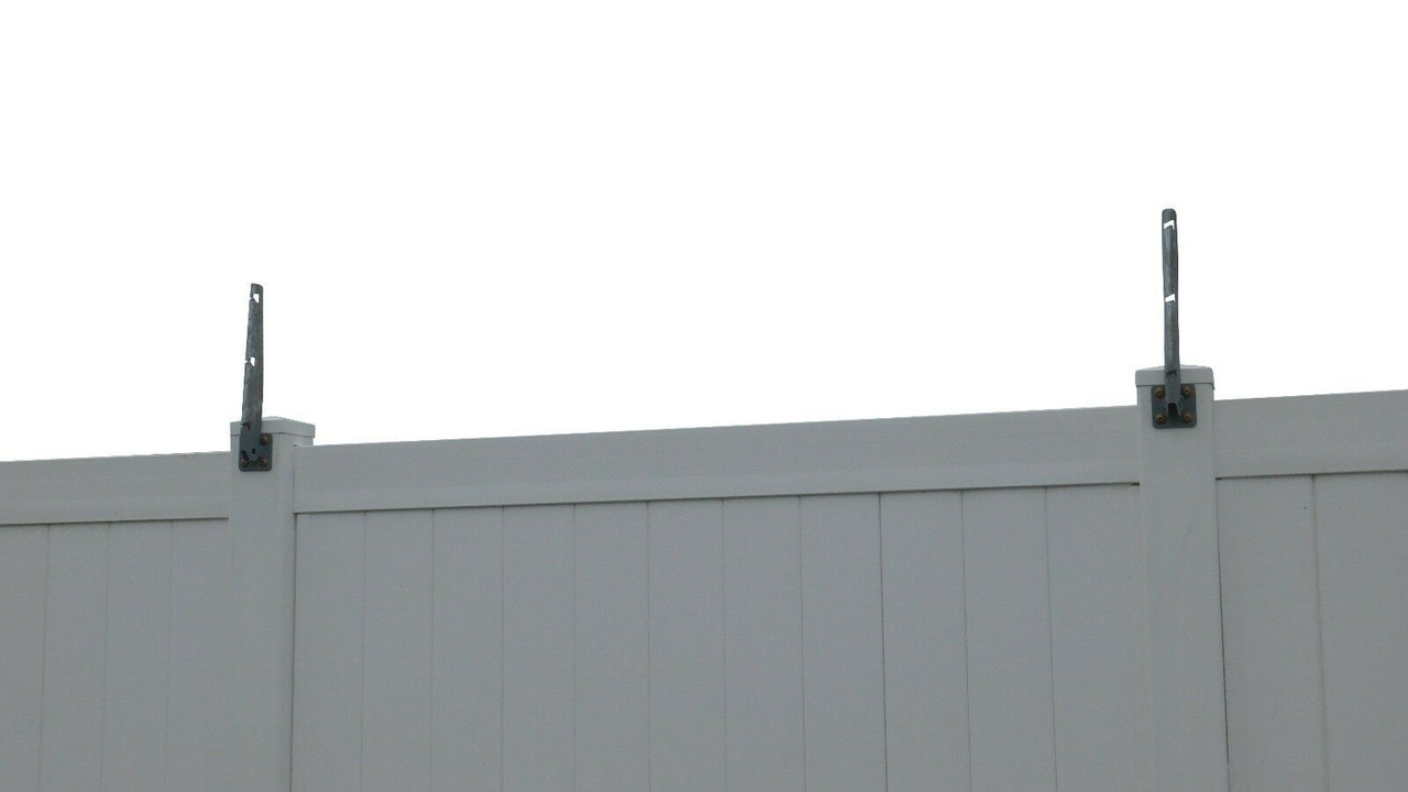 ExtendAnArm Barbwire Extensions 1' Long Vertical Flat Mount 2 Pack Extend A Post