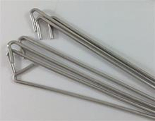 Tie Wires Aluminum - (2-3/8") 8-1/4" - 9 GAUGE - 100 Pack