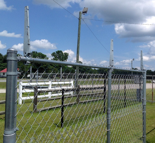 fence barbed wire arm