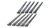 Extend-An-Arm - Barbed Wire Arm Extensions - Heavy Duty Steel Plate - 45 Degree - Flat or Surface Mount - 10 Pack