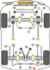 Powerflex Heritage Front Bump Stop Standard - 60mm - Range Rover Classic (1986-1995) - PF32-130-60H