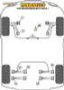 Powerflex Front Arm Rear Caster Offset Bushes - F60 Countryman Gen 2 (2017 - ON) - PFF5-1302G