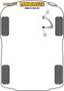 Powerflex Front Wishbone Rear Bushes - i3 (2013 - ON) - PFF5-8002