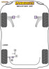 Powerflex Track Rear Toe Adjuster Inner Bushes - Impreza WRX & STI (2014 - 2017) - PFR69-508BLK