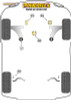 Powerflex Track Upper Gearbox Mount Insert - Yaris GR (2020 on) - PFF76-923BLK