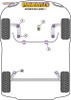 Powerflex Track Front Anti Roll Bar Bushes 21mm - DS3 (2009 on) - PFF50-503-21BLK