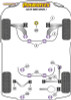 Powerflex Rear Tie Bar Inner Bushes - A3 and S3 Quattro 8Y (2020 on) - PFR85-812