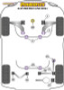 Powerflex Front Wishbone Rear Bushes - A3 FWD With Multi-Link 8Y (2020 on) - PFF85-802