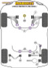 Powerflex Track Rear Lower Arm Outer Bushes  - Leon KL Multilink (2020 on) - PFR85-817BLK