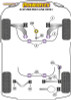 Powerflex Track Lower Torque Mount Small Bush - A3 FWD With Multi-Link 8Y (2020 on) - PFF3-1324BLK