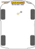 Powerflex Track Lower Engine Mount Insert - HR-V RU (2013 - 2020) - PFF25-420BLK