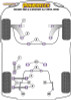 Powerflex Heritage Rear Diff Mounting Bush - Escort MK5,6 RS2000 4X4 1992-96 - PFR19-512H