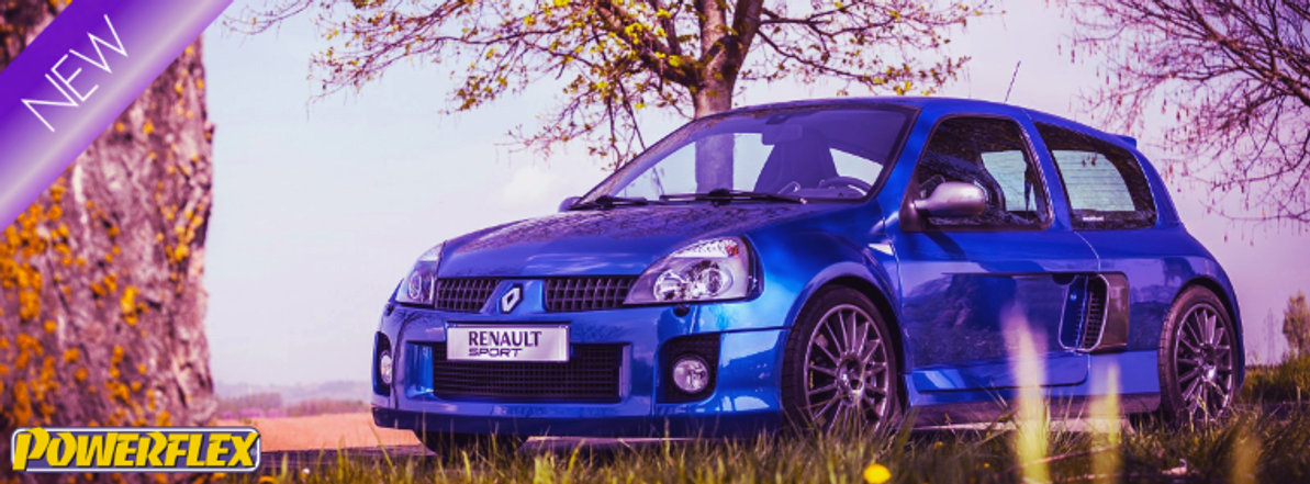 Three new parts for the iconic Renault Clio V6