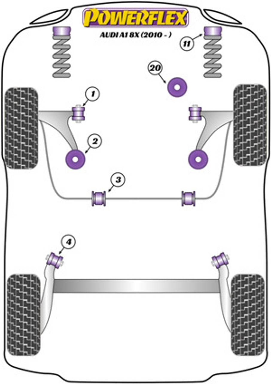Powerflex Diagram A1 8X (2010-)