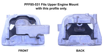 Powerflex Upper Engine Mount Insert  - Passat B6 & B7 Typ3C (2006-2012) - PFF85-531