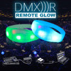 LED, RF, DMXR, Remote, Glow, Wristband, Long, Range, Party, Festival, Concert, Rave, Ultra