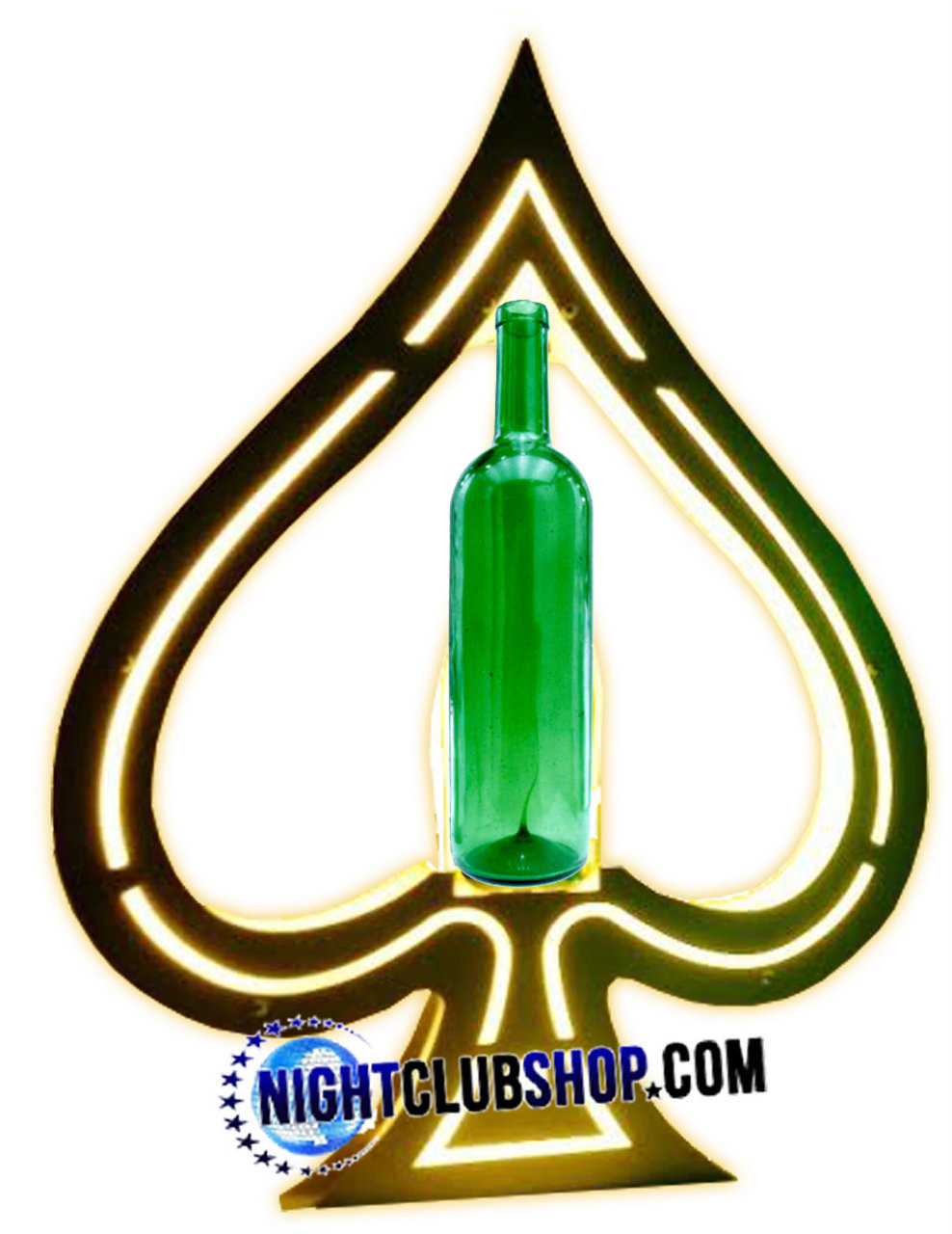 ACE-OF-SPADES-Carrier-DOM-PERIGNON-Bottle-Caddie-Presenter-VIP-Bottle-Delivery-Tray