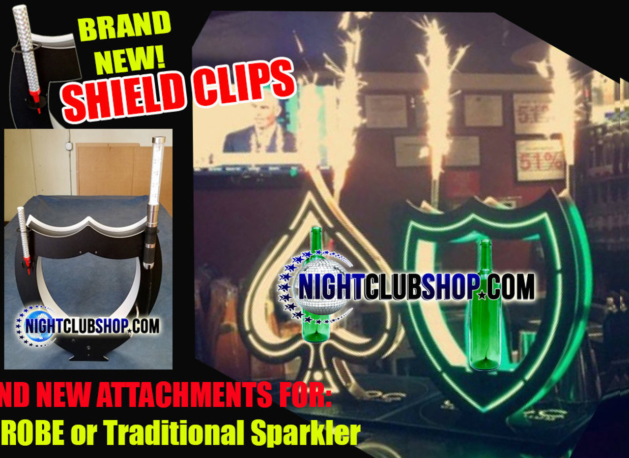 Ace of spade LED Custom Logo Presenter Bottle(led champagne carrier)