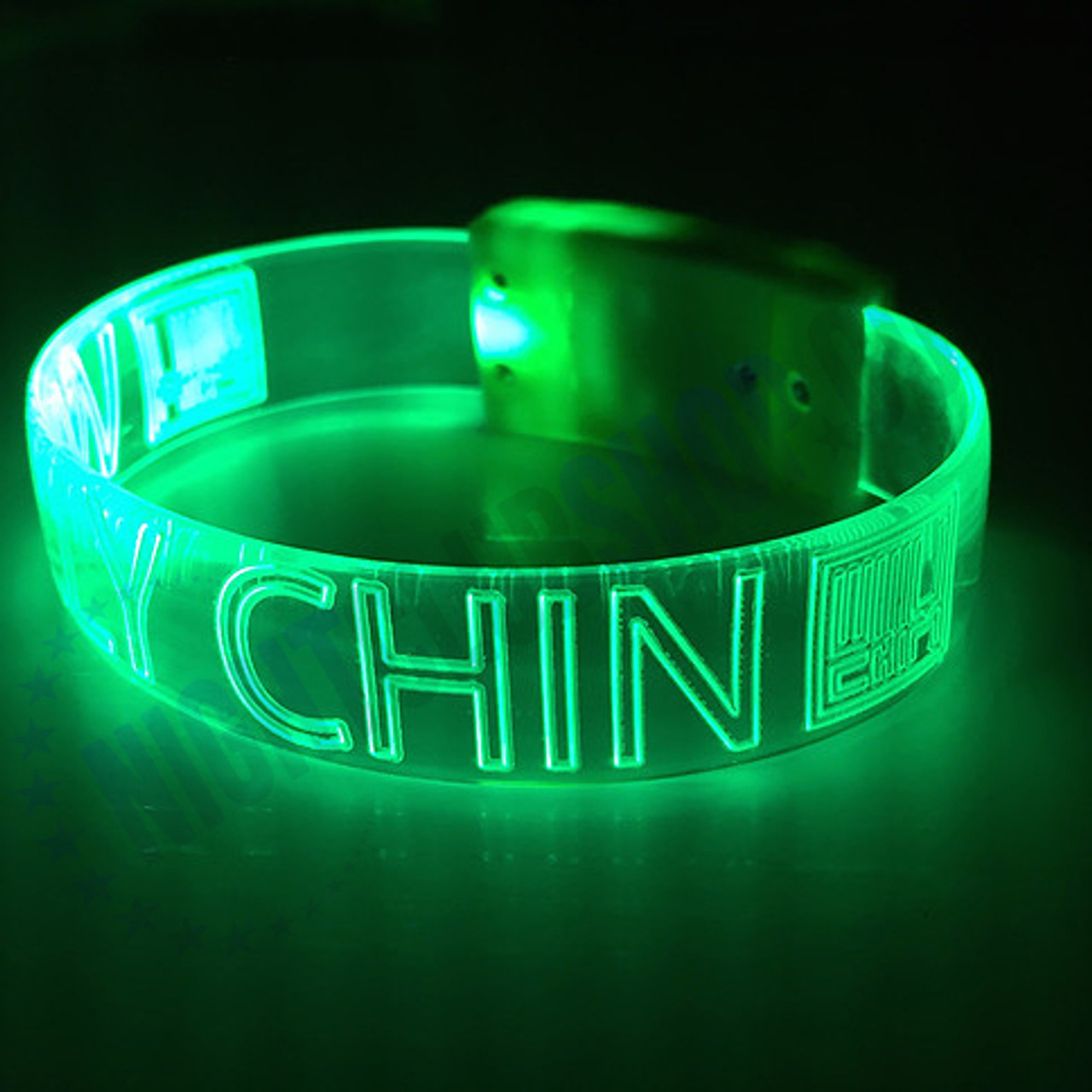 Set of 30 LED Light Up Bracelets Flashing Wristbands Party Favors Glowing  Glow | eBay