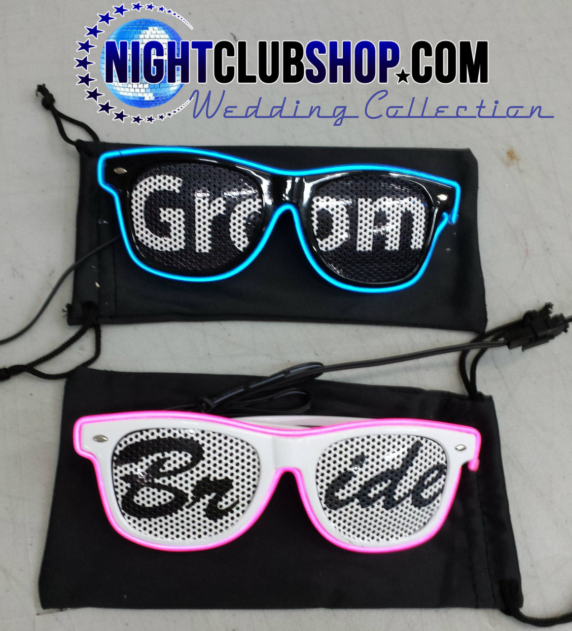 custom light up glasses