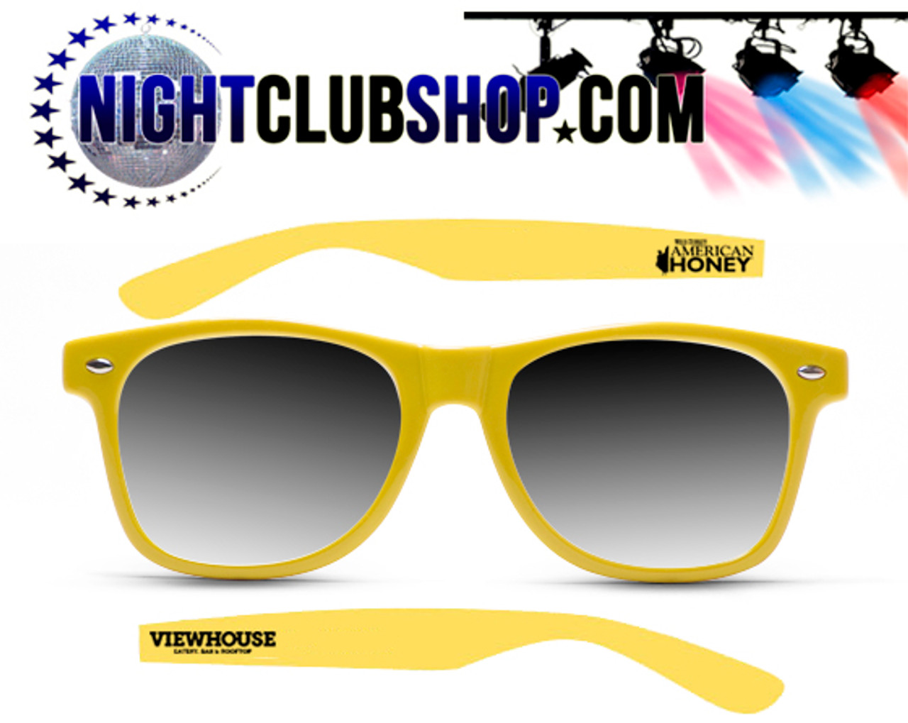 Promotional Kids Neon Logo Sunglasses