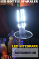 LED NITESPARX, LED SPARKLER, Electronic sparkler, champagne, bottle, sparkler, LED