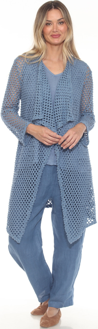 Pattern 9941 9941 Denim Cardigan - Flora Ashley