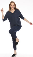 9825 Navy Top