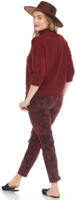 9840 Burgundy Pants