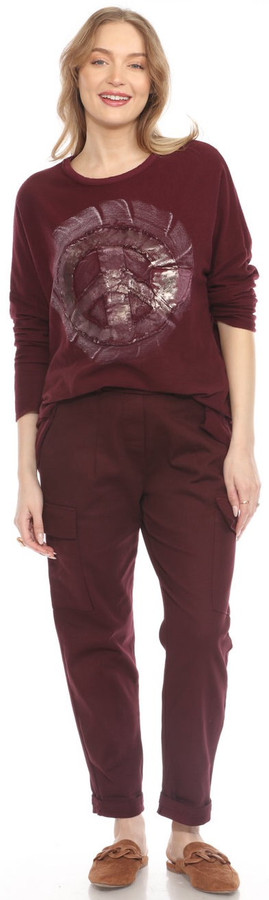 9831 Burgundy Top